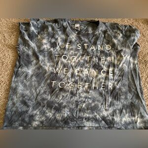 Zumba Fitness Gray Graphic Tee